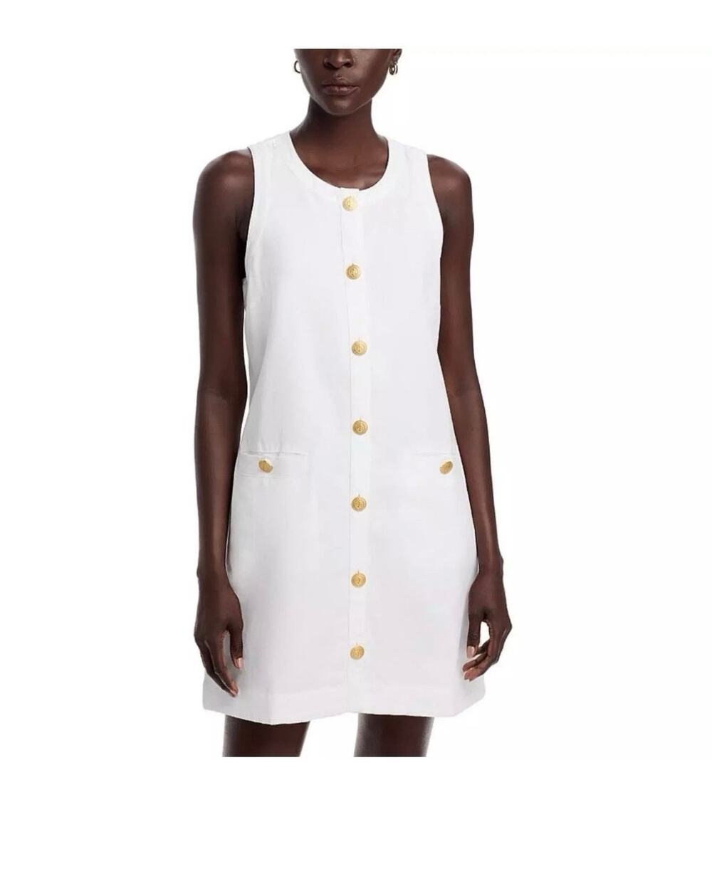 Vineyard Vines Women's Linen Blend Lined Shift Dress - L (new no tags)
